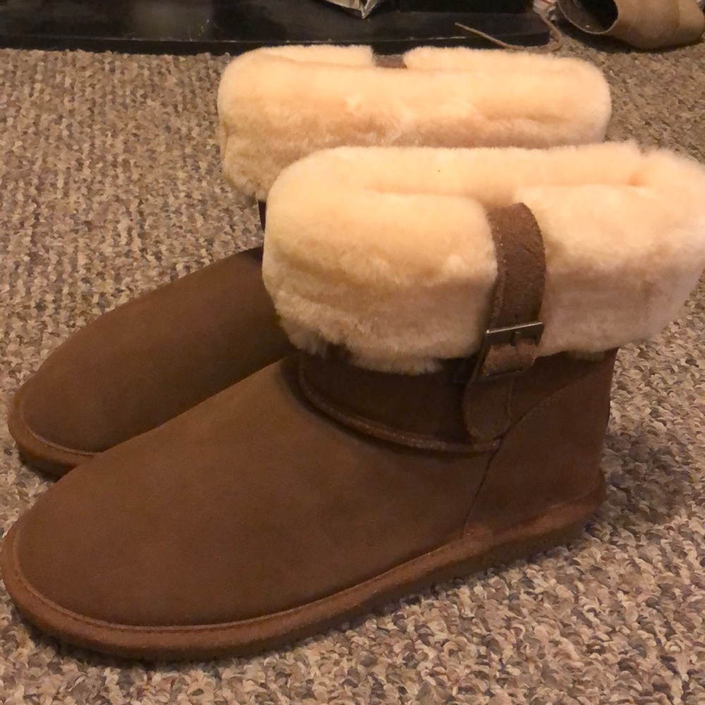 BearPaw furry boots